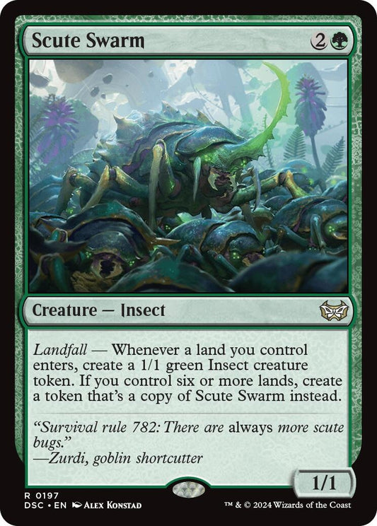 Image for Scute Swarm (197) (Commander: Duskmourn: House of Horror) - Magic: The Gathering