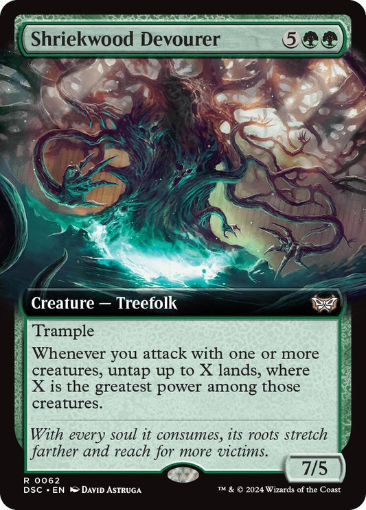 Image for Shriekwood Devourer (Extended Art) (62) (Commander: Duskmourn: House of Horror) - Magic: The Gathering