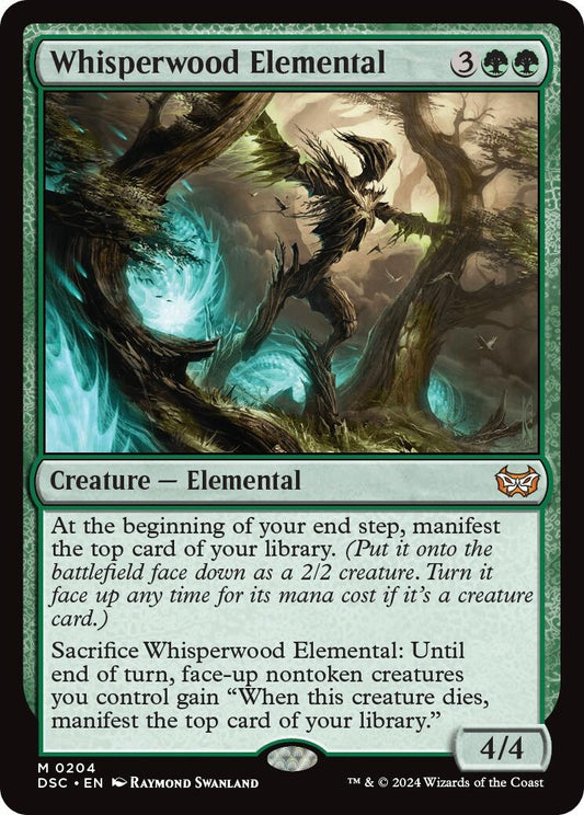 Image for Whisperwood Elemental (204) (Commander: Duskmourn: House of Horror) - Magic: The Gathering