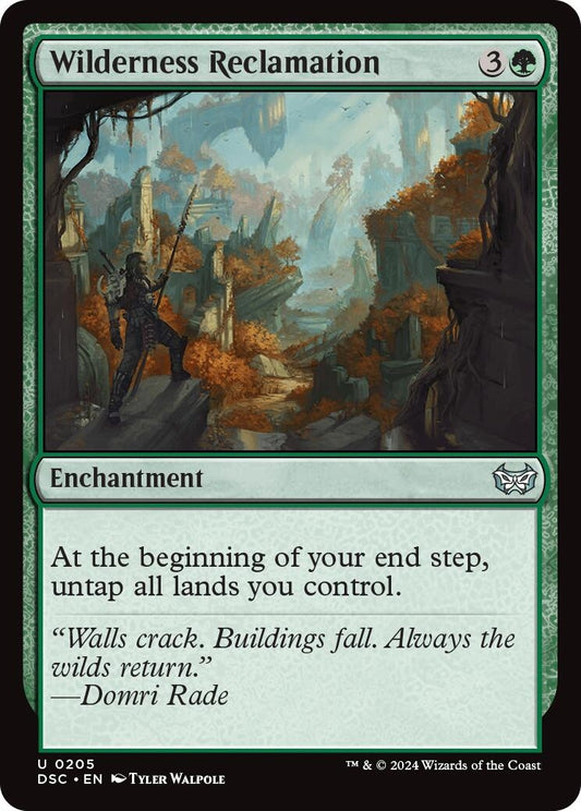 Image for Wilderness Reclamation (205) (Commander: Duskmourn: House of Horror) - Magic: The Gathering