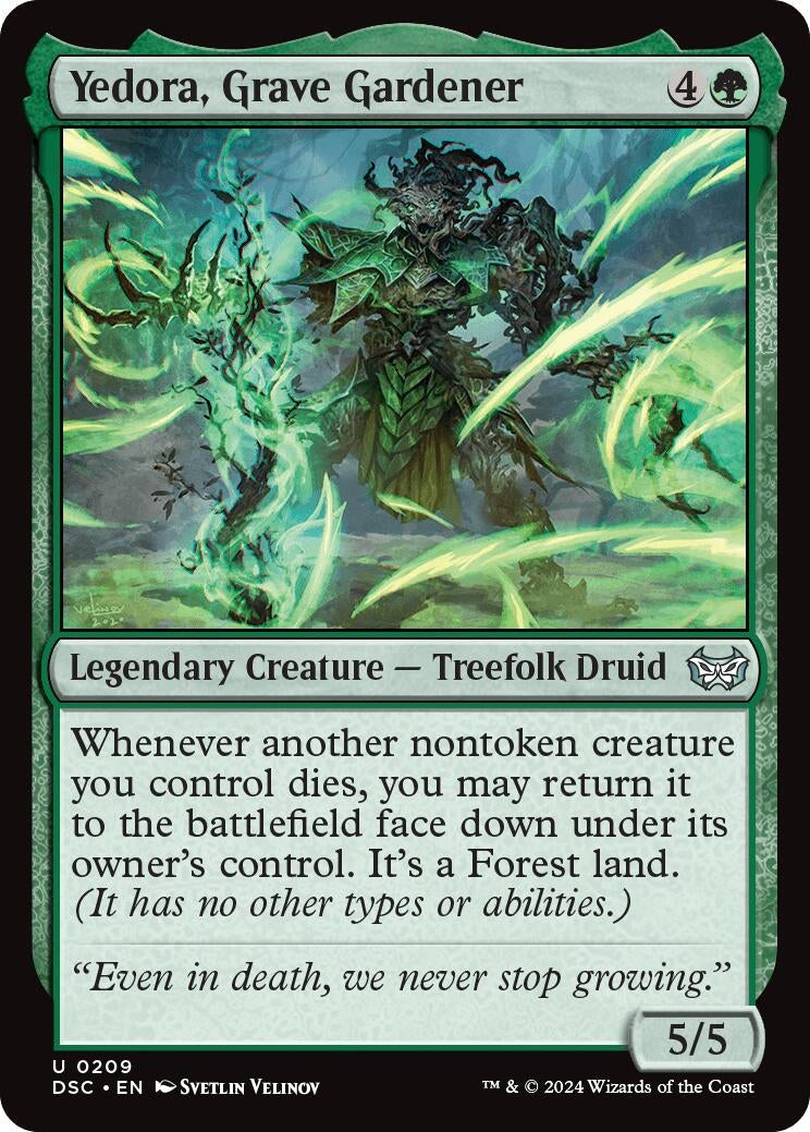 Image for Yedora, Grave Gardener (209) (Commander: Duskmourn: House of Horror) - Magic: The Gathering