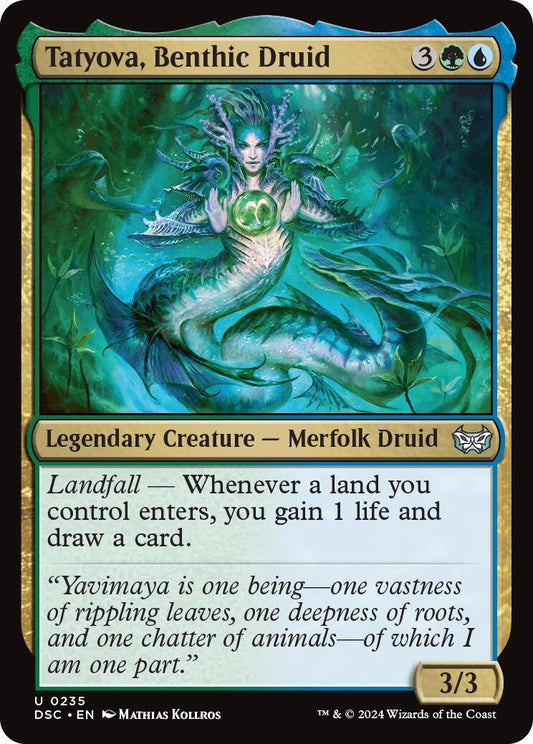 Image for Tatyova, Benthic Druid (235) (Commander: Duskmourn: House of Horror) - Magic: The Gathering