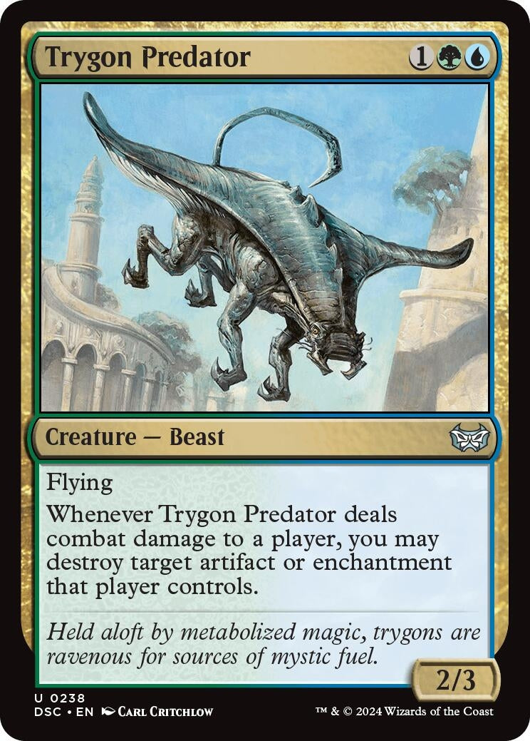 Image for Trygon Predator (238) (Commander: Duskmourn: House of Horror) - Magic: The Gathering