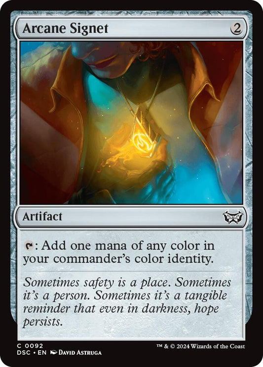 Image for Arcane Signet (92) (Commander: Duskmourn: House of Horror) - Magic: The Gathering