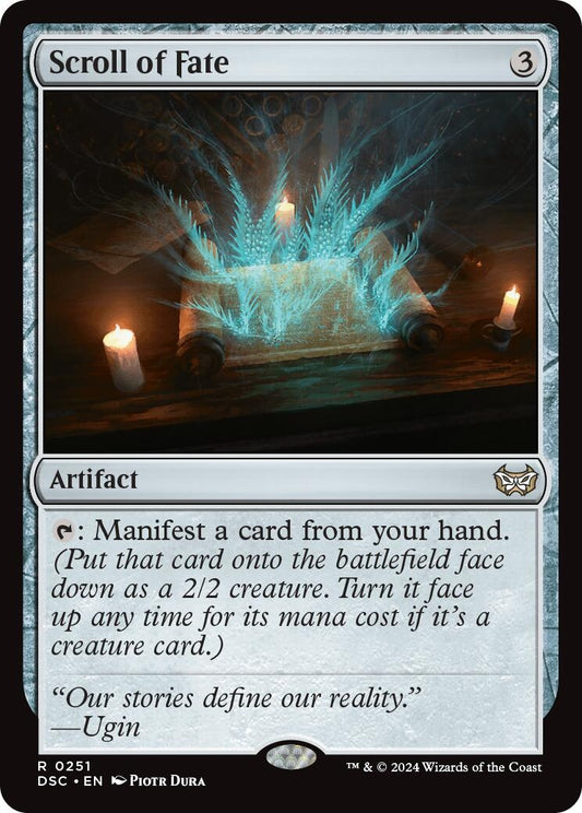 Image for Scroll of Fate (251) (Commander: Duskmourn: House of Horror) - Magic: The Gathering
