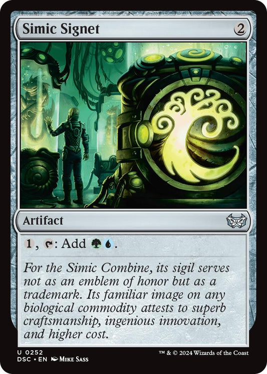 Image for Simic Signet (252) (Commander: Duskmourn: House of Horror) - Magic: The Gathering