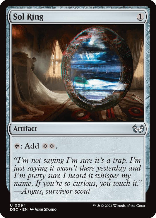 Image for Sol Ring (94) (Commander: Duskmourn: House of Horror) - Magic: The Gathering