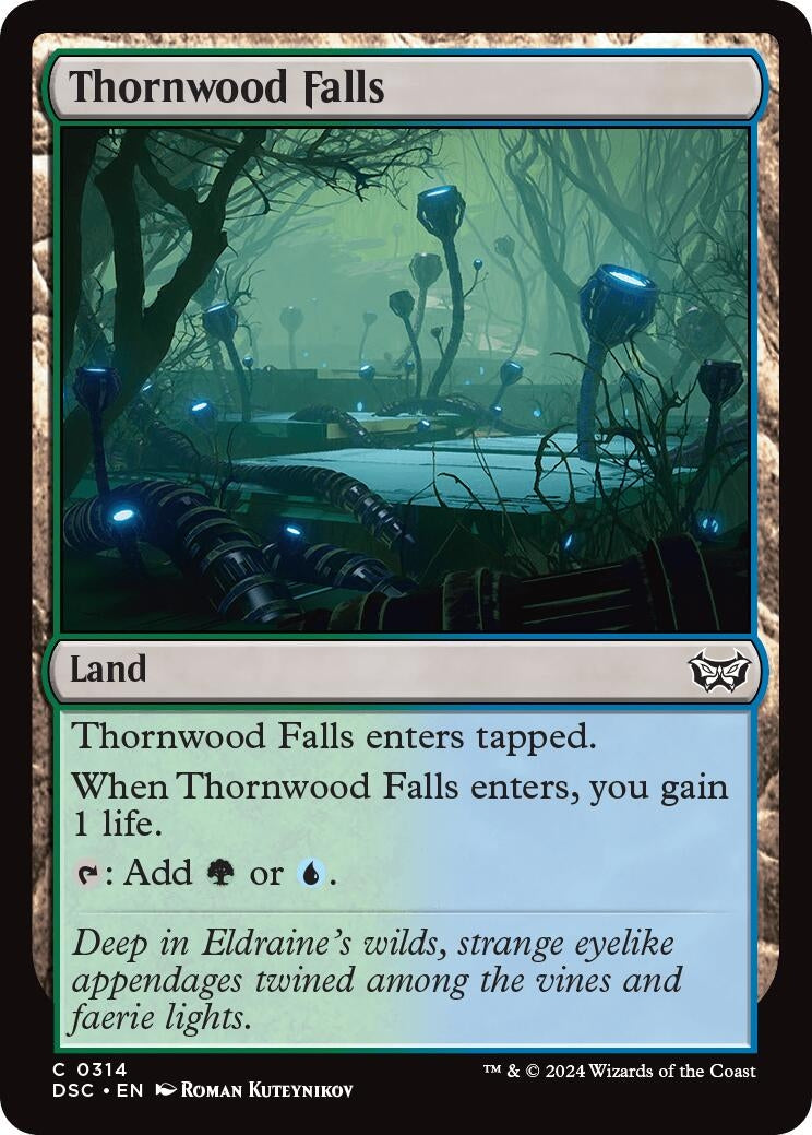 Image for Thornwood Falls (314) (Commander: Duskmourn: House of Horror) - Magic: The Gathering