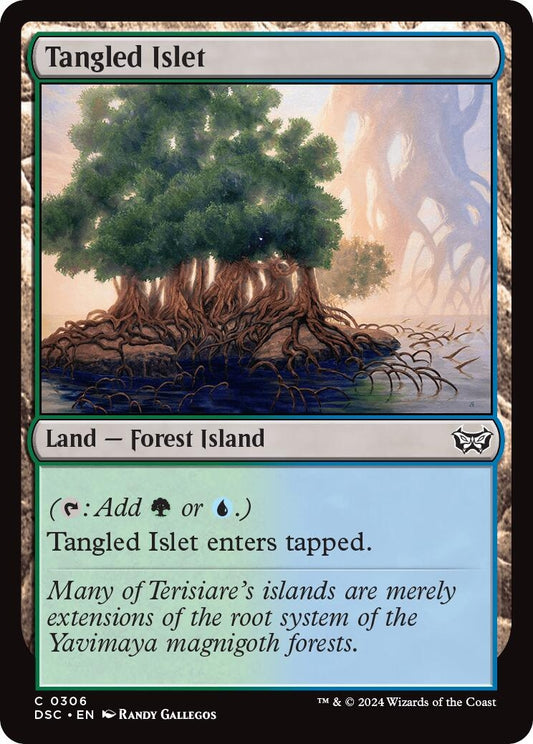 Image for Tangled Islet (306) (Commander: Duskmourn: House of Horror) - Magic: The Gathering