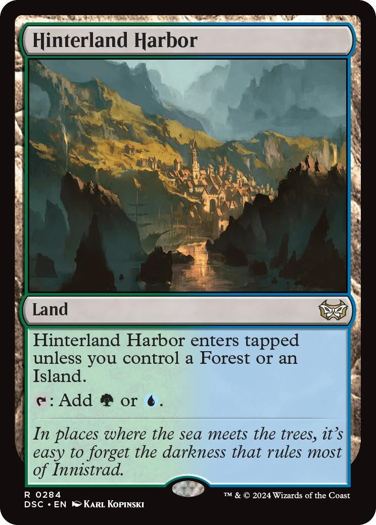 Image for Hinterland Harbor (284) (Commander: Duskmourn: House of Horror) - Magic: The Gathering