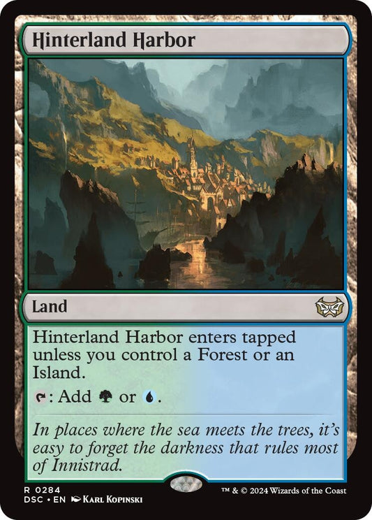 Image for Hinterland Harbor (284) (Commander: Duskmourn: House of Horror) - Magic: The Gathering