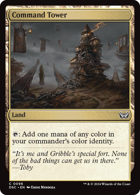 Image for Command Tower (96) (Commander: Duskmourn: House of Horror) - Magic: The Gathering