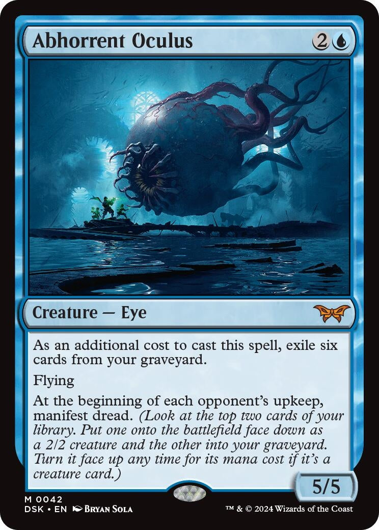 Image for Abhorrent Oculus (42) (Duskmourn: House of Horror) - Magic: The Gathering