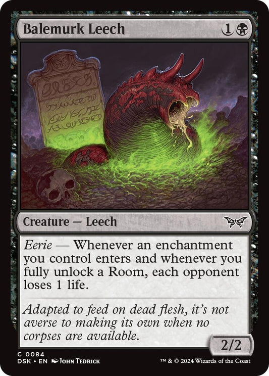 Image for Balemurk Leech (84) (Duskmourn: House of Horror) - Magic: The Gathering