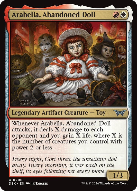 Image for Arabella, Abandoned Doll (208) (Duskmourn: House of Horror) - Magic: The Gathering