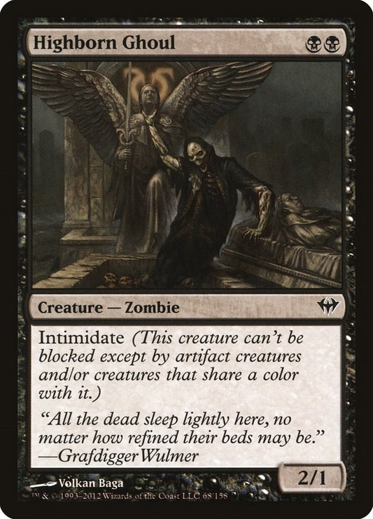 Image for Highborn Ghoul (68) (Dark Ascension) - Magic: The Gathering