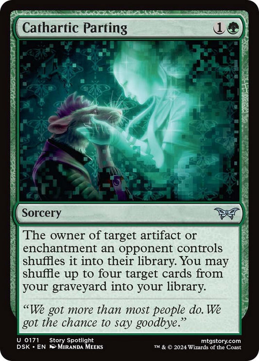 Image for Cathartic Parting (171) (Duskmourn: House of Horror) - Magic: The Gathering