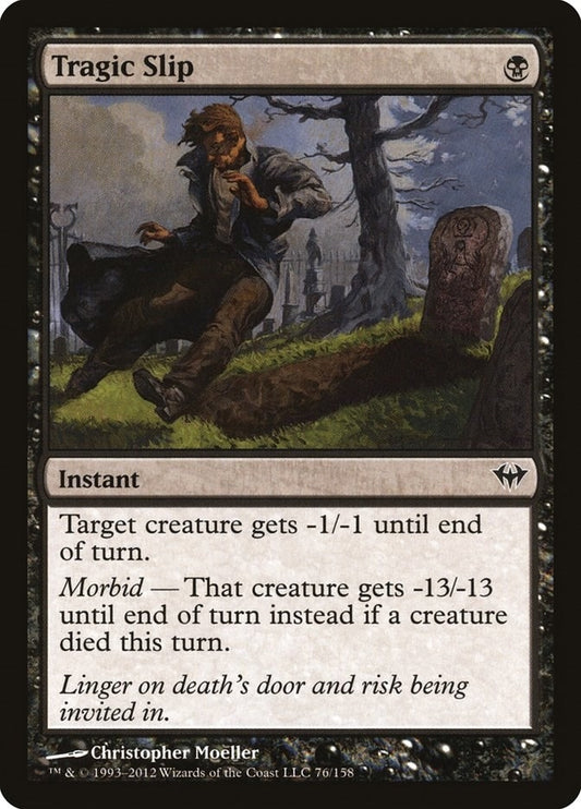 Image for Tragic Slip (76) (Dark Ascension) - Magic: The Gathering