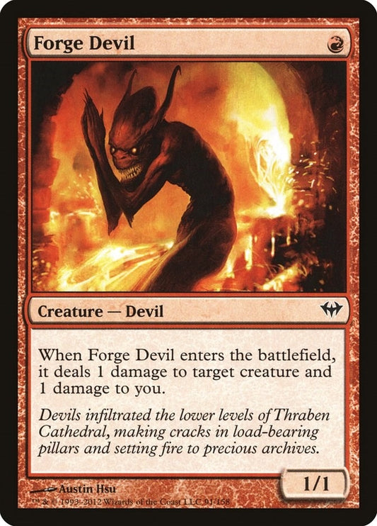 Image for Forge Devil (91) (Dark Ascension) - Magic: The Gathering
