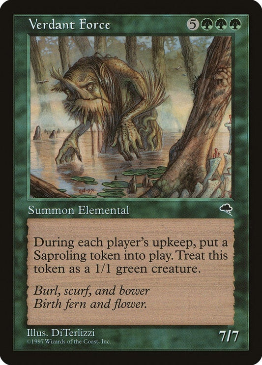 Image for Verdant Force (263) (Tempest) - Magic: The Gathering