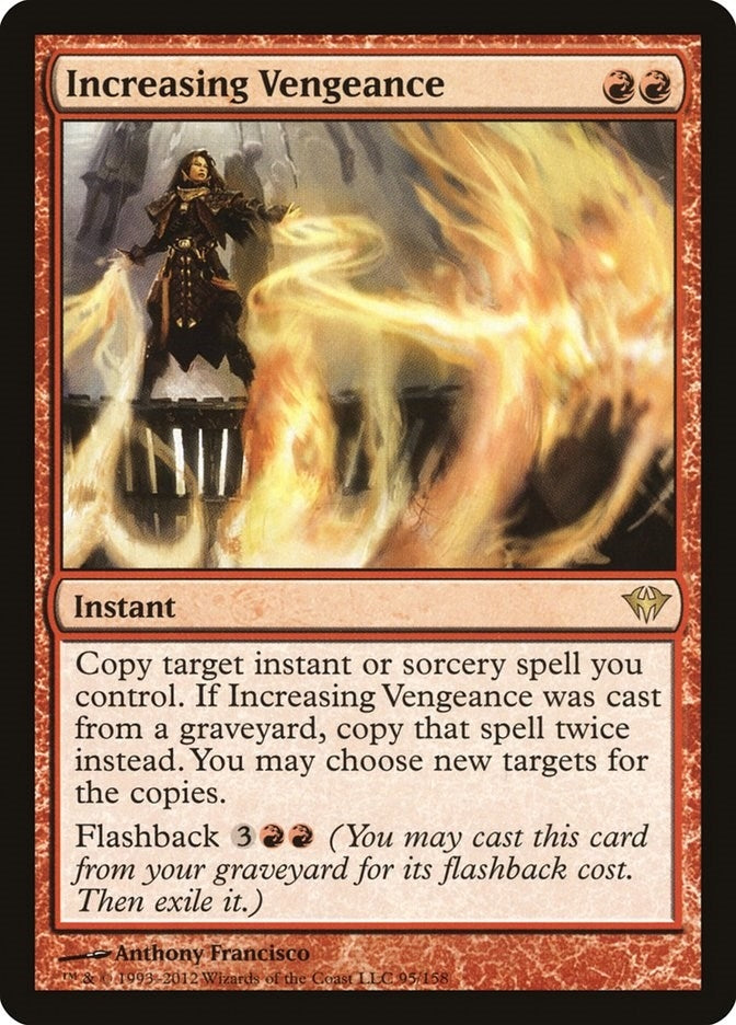 Image for Increasing Vengeance (95) (Dark Ascension) - Magic: The Gathering