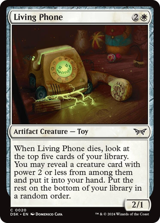 Image for Living Phone (20) (Duskmourn: House of Horror) - Magic: The Gathering