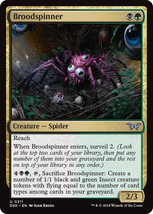 Image for Broodspinner (211) (Duskmourn: House of Horror) - Magic: The Gathering