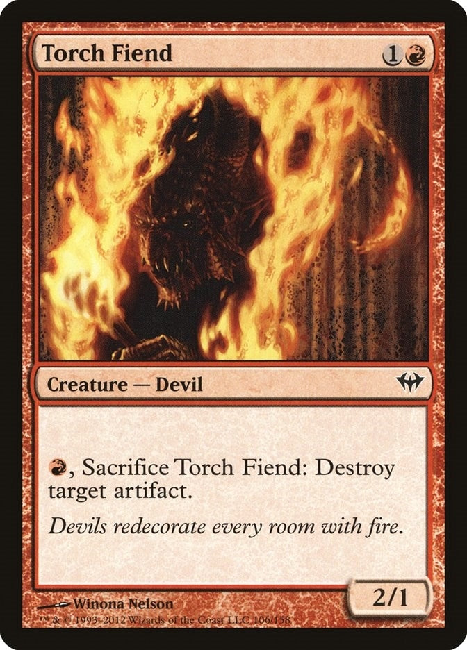 Image for Torch Fiend (106) (Dark Ascension) - Magic: The Gathering