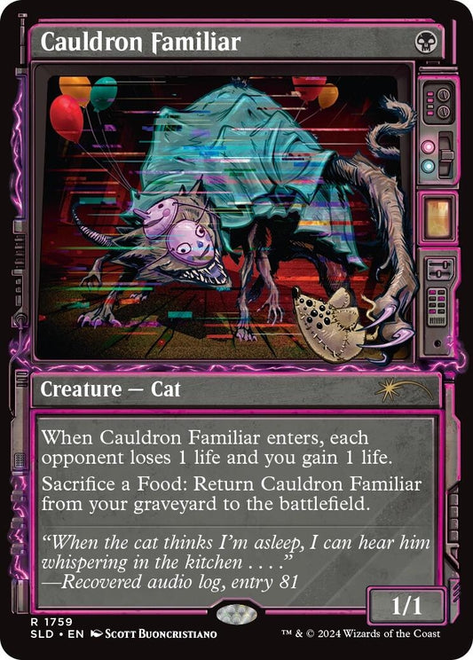 Image for Cauldron Familiar (1759) (Secret Lair Drop Series) - Magic: The Gathering