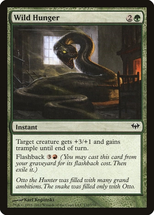 Image for Wild Hunger (132) (Dark Ascension) - Magic: The Gathering