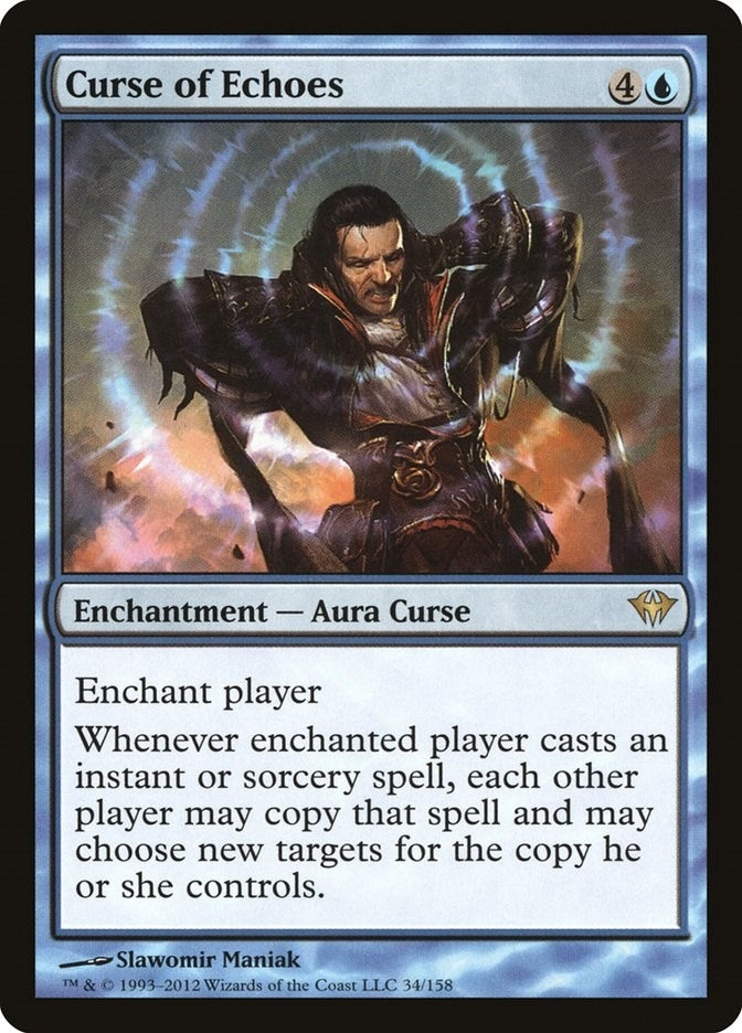 Image for Curse of Echoes (34) (Dark Ascension) - Magic: The Gathering