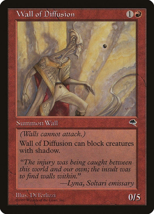 Image for Wall of Diffusion (211) (Tempest) - Magic: The Gathering