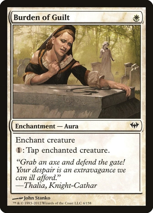 Image for Burden of Guilt (4) (Dark Ascension) - Magic: The Gathering
