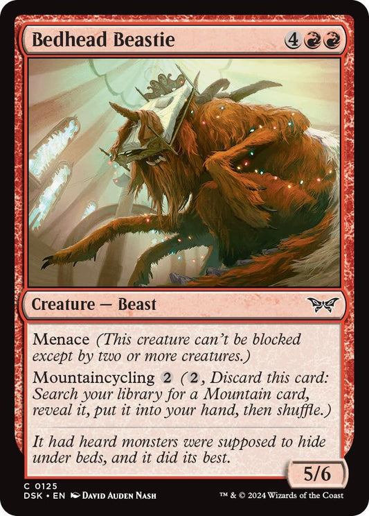 Image for Bedhead Beastie (125) (Duskmourn: House of Horror) - Magic: The Gathering