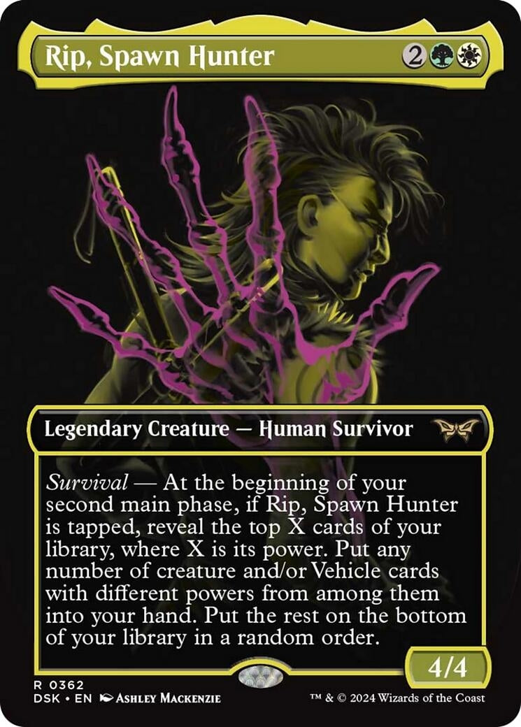Image for Rip, Spawn Hunter (Showcase) (362) (Duskmourn: House of Horror) - Magic: The Gathering