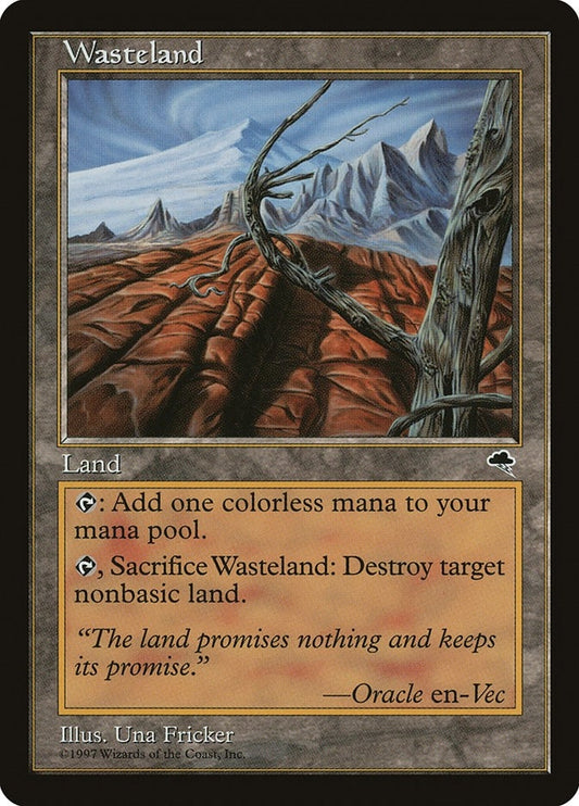Image for Wasteland (330) (Tempest) - Magic: The Gathering