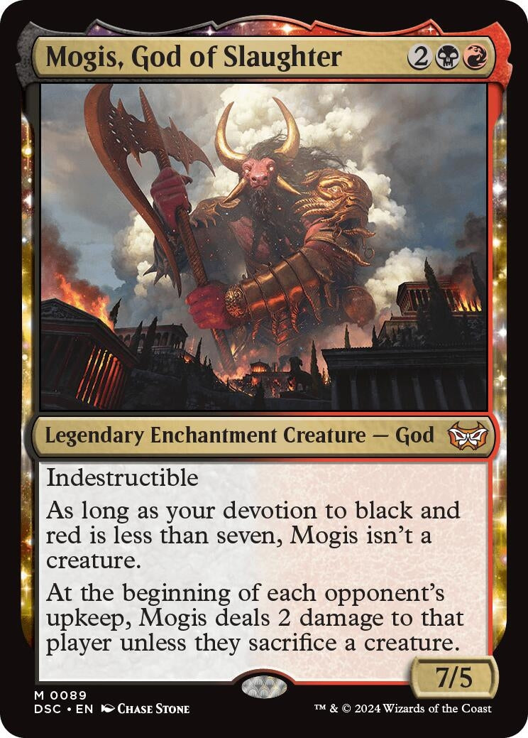 Image for Mogis, God of Slaughter (89) (Commander: Duskmourn: House of Horror) - Magic: The Gathering