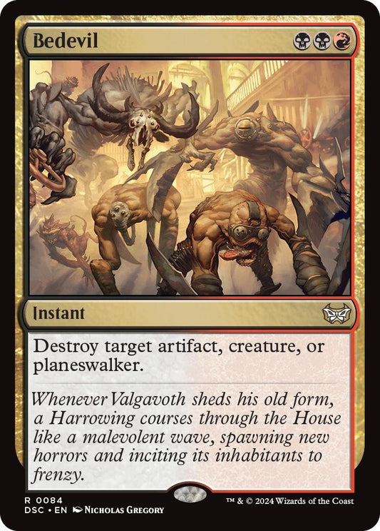 Image for Bedevil (84) (Commander: Duskmourn: House of Horror) - Magic: The Gathering
