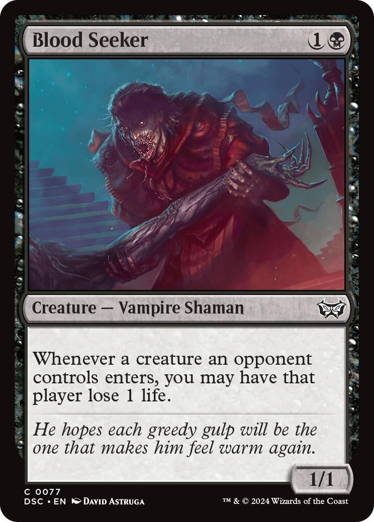 Image for Blood Seeker (77) (Commander: Duskmourn: House of Horror) - Magic: The Gathering