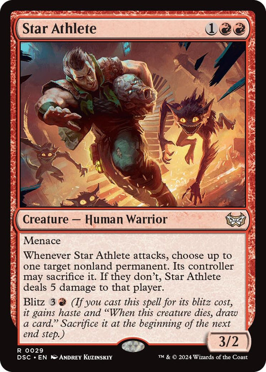 Image for Star Athlete (29) (Commander: Duskmourn: House of Horror) - Magic: The Gathering