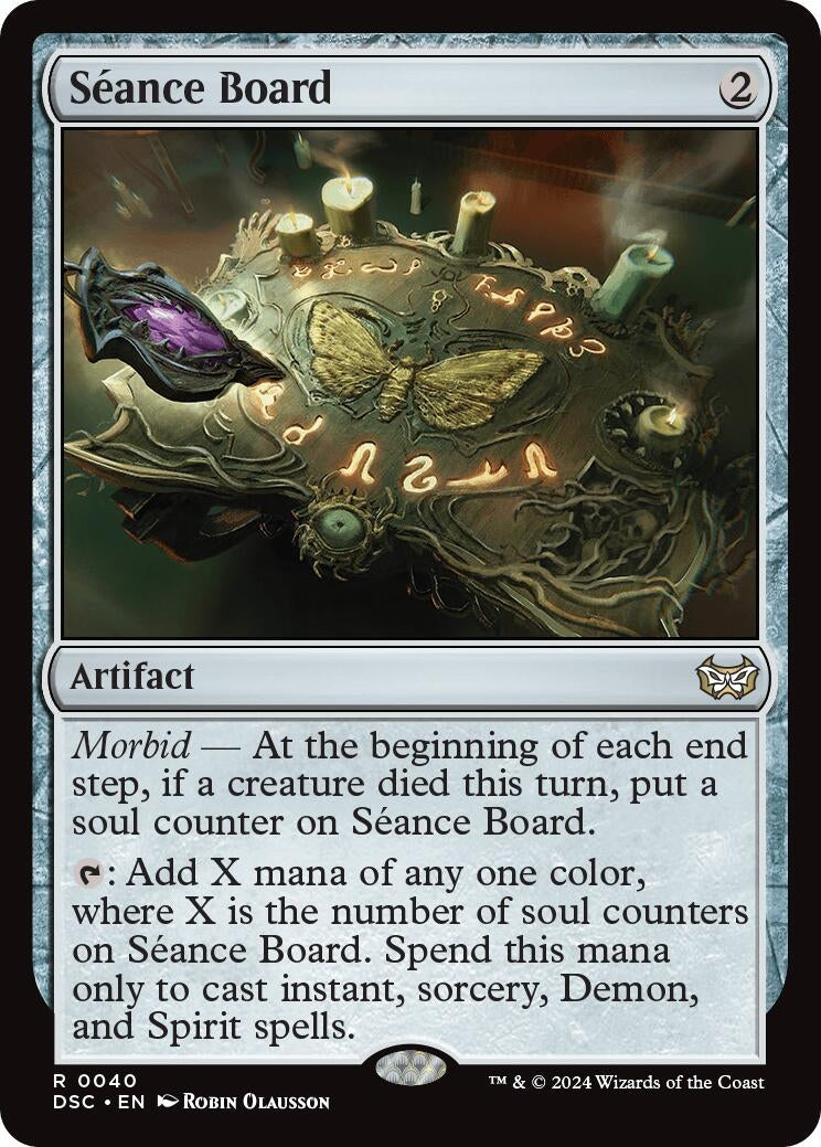 Image for Seance Board (40) (Commander: Duskmourn: House of Horror) - Magic: The Gathering