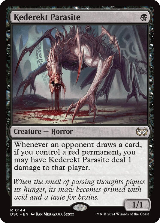 Image for Kederekt Parasite (144) (Commander: Duskmourn: House of Horror) - Magic: The Gathering