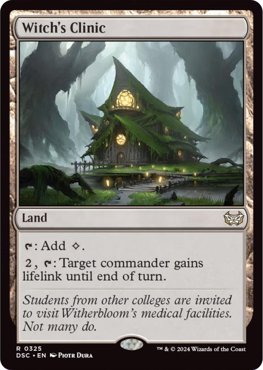 Image for Witch's Clinic (325) (Commander: Duskmourn: House of Horror) - Magic: The Gathering
