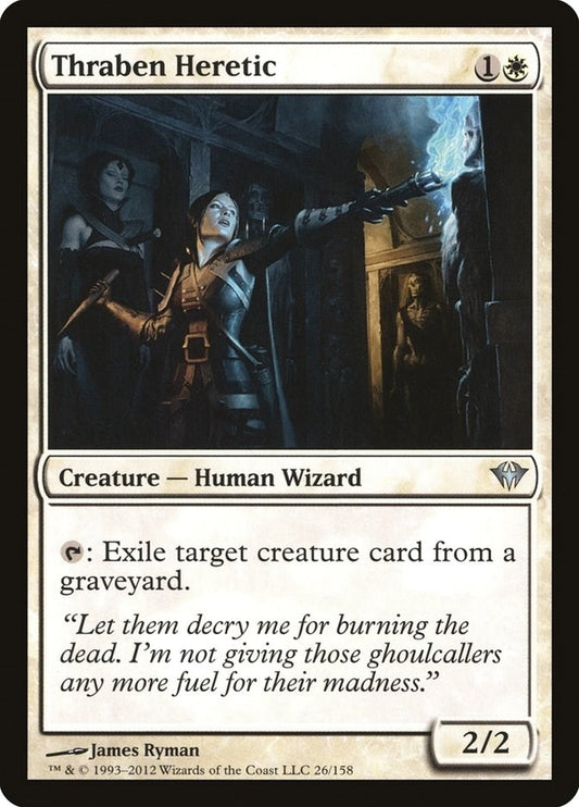 Image for Thraben Heretic (26) (Dark Ascension) - Magic: The Gathering