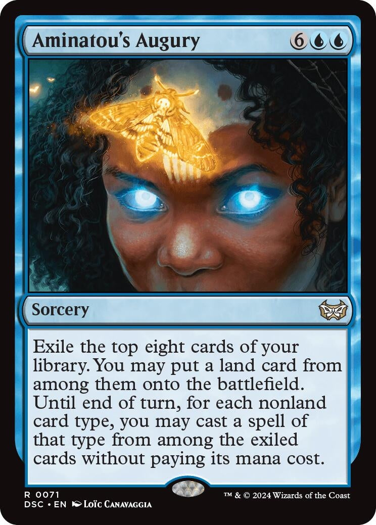 Image for Aminatou's Augury (71) (Commander: Duskmourn: House of Horror) - Magic: The Gathering