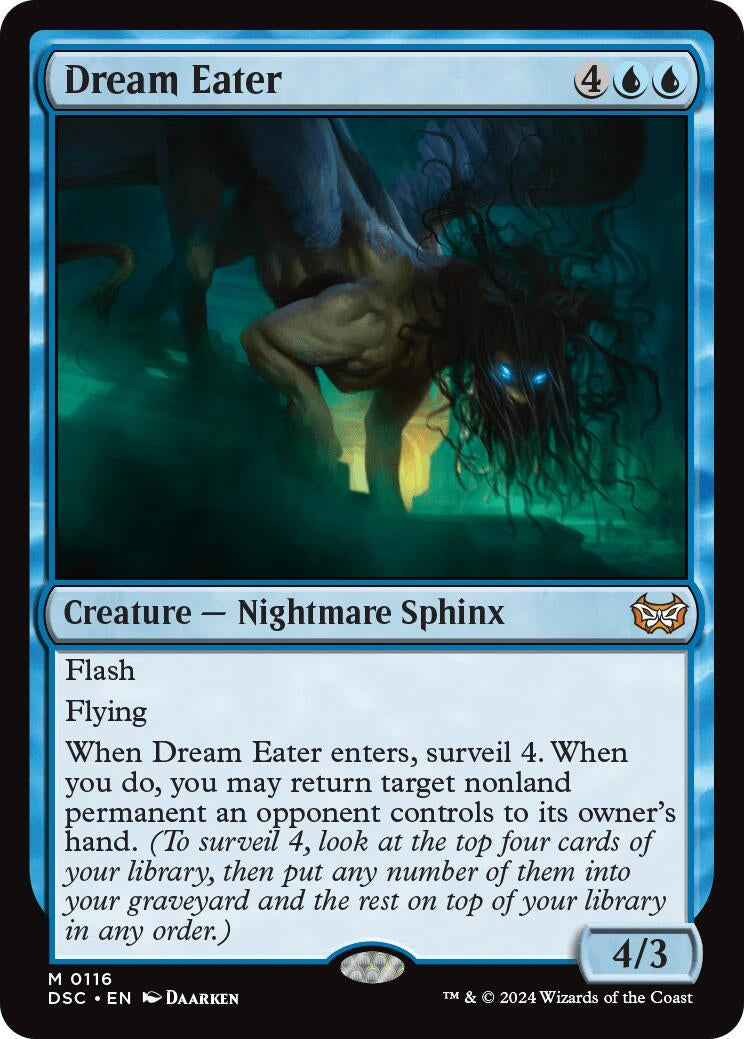 Image for Dream Eater (116) (Commander: Duskmourn: House of Horror) - Magic: The Gathering