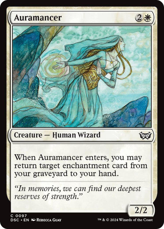 Image for Auramancer (97) (Commander: Duskmourn: House of Horror) - Magic: The Gathering