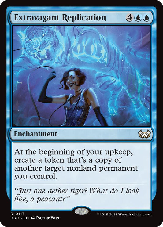 Image for Extravagant Replication (117) (Commander: Duskmourn: House of Horror) - Magic: The Gathering