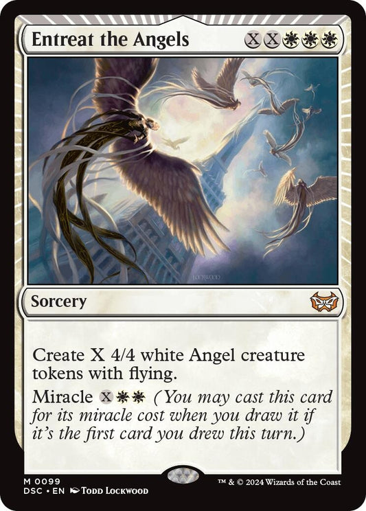 Image for Entreat the Angels (99) (Commander: Duskmourn: House of Horror) - Magic: The Gathering