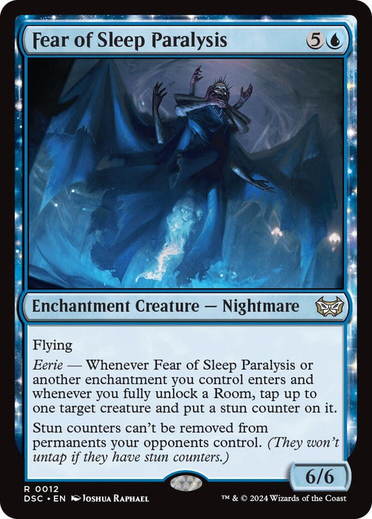 Image for Fear of Sleep Paralysis (12) (Commander: Duskmourn: House of Horror) - Magic: The Gathering